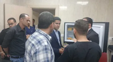 في اليوم الأول للعيد.. نائب محافظ مطروح يزور مستشفى الضبعة