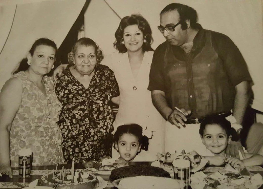 عائلة الفنان حسن مصطفى