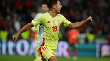 فيديو | زومبيميندي يحرز هدف إسبانيا الافتتاحي ضد البرتغال