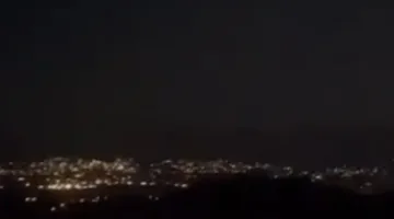 فيديو: سقوط صاروخ إيراني في البقاع ليلاً دون تسجيل إصابات