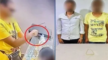 فيديو يكشف الجريمة.. القبض على الشخص المتهم بسرقة سلسلة ذهبية من محل للمجوهرات في الجيزة