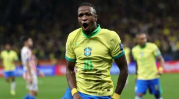 فينيسيوس جونيور يتعرض لإصابة خلال مباراة البرازيل ضد باراجواي في تصفيات كأس العالم