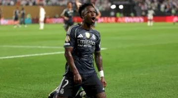 فينيسيوس يستعيد تألقه فيما ينتظر ريال مدريد عودة مبابي