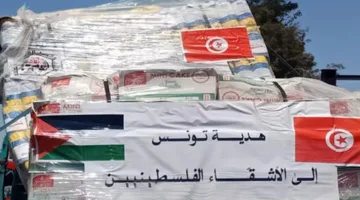 قافلة إغاثة تونسية تغادر إلى غزة يوم الاثنين المقبل