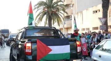 قافلة الثبات تصل إلى ليبيا في انتظار إذن دخول مصر