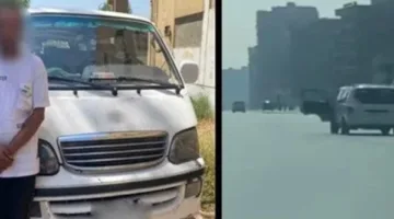 قبض على سائق ميكروباص لتقديمه استعراضات خطيرة على أحد طرق القاهرة