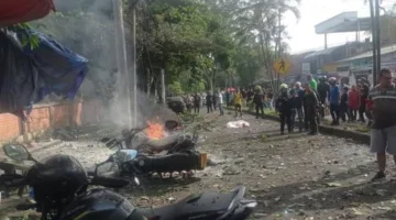 قتلى جراء انفجار 16 قنبلة وهجمات مسلحة في كولومبيا