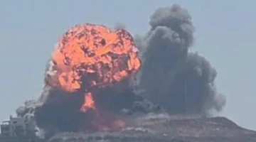 قصف إسرائيلي مكثف يستهدف مناطق بجنوب لبنان (فيديو)