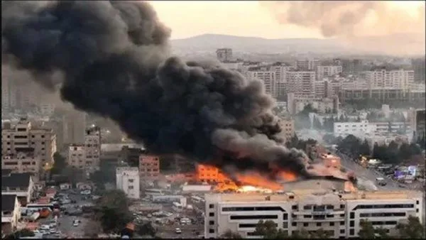 قصف مدفعي من قِبل الاحتلال الإسرائيلي في غرب درعا بسوريا