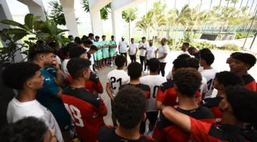 قياسات جسمية ل لاعبي المنتخب الوطني للفئة العمرية تحت 17 عامًا قبل بدء المعسكر