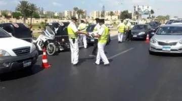 قُبض على 7673 انتهاكًا مروريًا متنوعًا في 6 أكتوبر