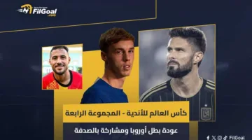 كأس العالم للأندية – المجموعة الرابعة: عودة بطل القارة الأوروبية ومشاركة غير متوقعة