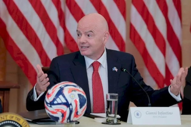 “كأس العالم للأندية يبدأ فصلًا جديدًا في عالم كرة القدم” (إنفانتينو لوكالة فرانس برس) “كأس العالم للأندية يبدأ فصلًا جديدًا في عالم كرة القدم” (إنفانتينو لوكالة فرانس برس)