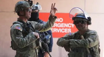 كاليفورنيا تسعى لحظر نشر العسكريين في لوس أنجلوس عبر القضاء