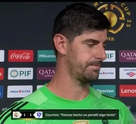 كورتوا بعد التعادل مع الهلال: نحن مستمرون بنفس نهج أنشيلوتي كورتوا بعد التعادل مع الهلال: نحن مستمرون بنفس نهج أنشيلوتي