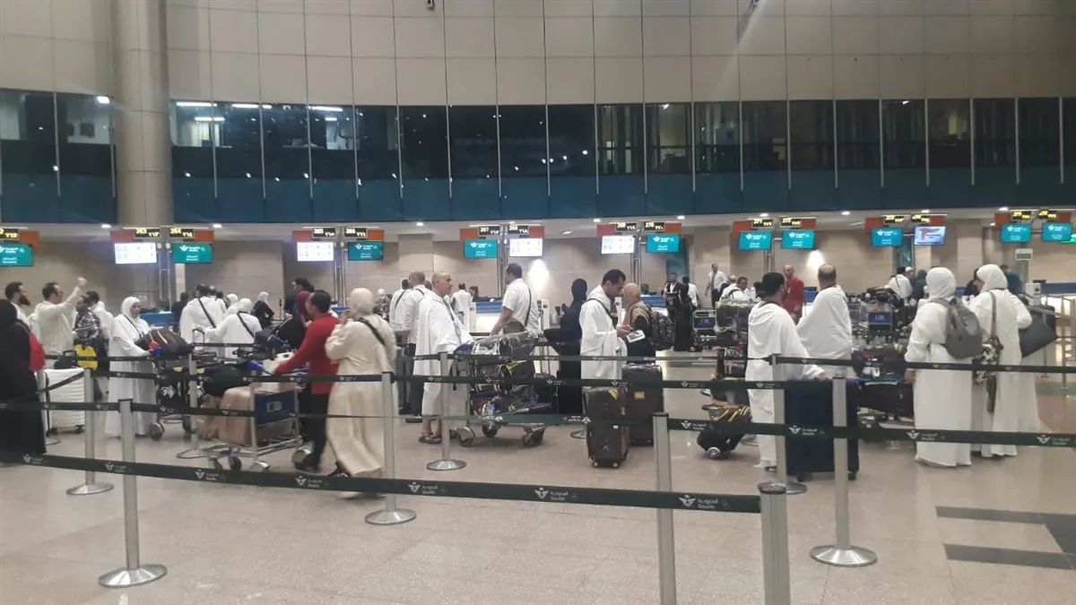 لأداء المناسك الكبرى: وصول 40672 حاجًا مصريًا إلى الأراضي المقدسة لأداء المناسك الكبرى: وصول 40672 حاجًا مصريًا إلى الأراضي المقدسة