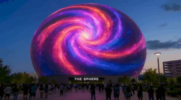 لاس فيغاس تُقدم “The Sphere”… قبة إلكترونية تعيد تشكيل تجربة العروض الحية بتكنولوجيا متطورة.