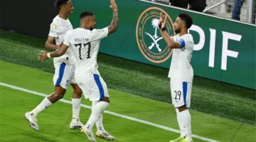 لاعب المباراة بين الهلال وباتشوكا في بطولة كأس العالم للأندية