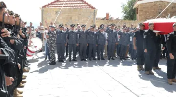 لبنان – قائد وحدة الشرطة القضائية خلال تشييع طوق: سنظل الأمان الدائم والحارس المخلص للسلم الاجتماعي