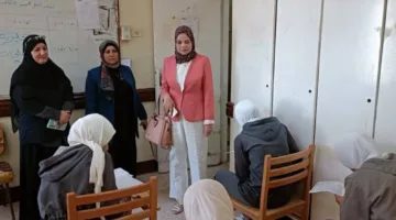مدير الصحة بالقليوبية تشرف على امتحانات التمريض في معهد بنها التمريضي