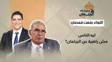 لماذا لا يثق الناس في البرلمان؟ اللواء رفعت قمصان يكشف الحقيقة