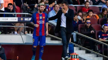 لويس إنريكي: ميسي مميز في لمسة الكرة.. هو المعيار للاعب الأفضل في التاريخ