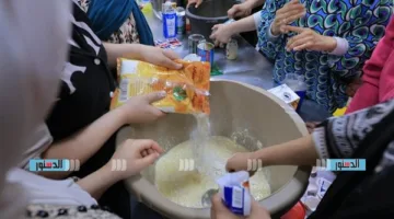مؤسسة فتيات العجوزة المرتبطة بـ “التضامن” تحتفل بعيد الأضحى من خلال تحضير الكعك