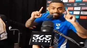 مالكوم يرسل كلمات باللغة العربية لجماهير الهلال عبر 365Scores بعد مواجهة ريال مدريد
