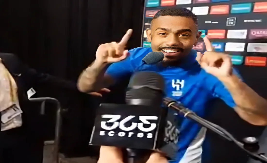 مالكوم يرسل كلمات باللغة العربية لجماهير الهلال عبر 365Scores بعد مواجهة ريال مدريد مالكوم يرسل كلمات باللغة العربية لجماهير الهلال عبر 365Scores بعد مواجهة ريال مدريد