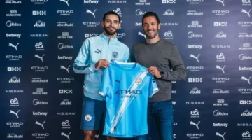 مانشستر سيتي يضم اللاعب الجزائري ريان نوري من وولفرهامبتون