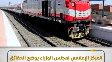 مجلس الوزراء يوضح حقيقة تداول تذاكر القطارات في السوق الموازية