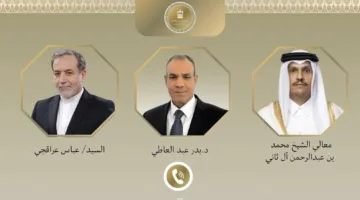 محادثات وزير الخارجية مع نظرائه الإيراني والقطري حول الأوضاع الإقليمية بعد الغارات الإسرائيلية على طهران