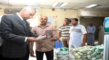 محافظ أسوان يتأكد من جودة وتوافر السلع في المجمع الاستهلاكي بإدفو