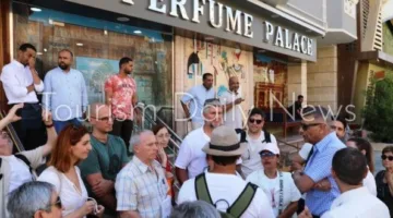 محافظ أسوان يستقبل المجموعات السياحية خلال جولته الميدانية