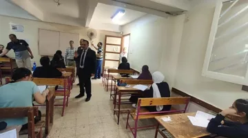 محافظ أسيوط يراجع سير امتحانات الثانوية العامة – صور