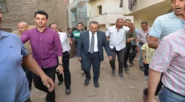 محافظ أسيوط يزور ترميم وتأهيل 130 منزلاً في منطقة “المصلة” – صور