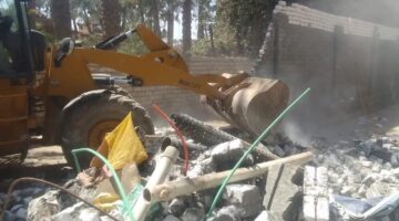محافظ الجيزة: تنفيذ إزالة 27 حالة للبناء غير القانوني والاعتداء على أراضي الدولة في قرى البدرشين