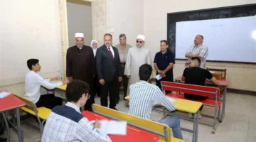 محافظ الشرقية يزور سير امتحانات الثانوية الأزهرية 2024-2025 اليوم