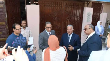محافظ الفيوم يزور عدة لجان للاختبارات الثانوية العامة