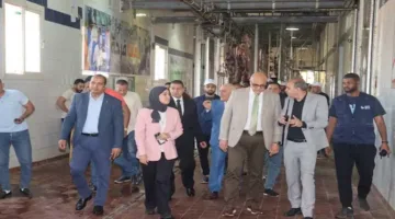 محافظ القليوبية يزور مجزر شبرا شهاب في القناطر الخيرية – صور
