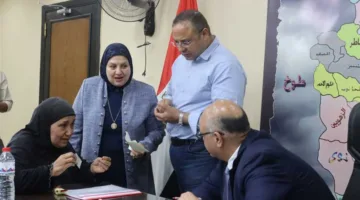 محافظ القليوبية يلتقي المواطنين في شبين القناطر