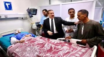 محافظ المنوفية يتفقد مصابي الحادث الإقليمي ويوجه بتوفير إقامة لمرافقيهم