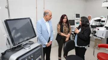 محافظ المنيا يفتتح تحديثات «مستشفى الرمد»، أحد أعرق المستشفيات التخصصية في صعيد مصر
