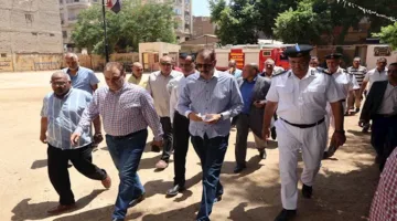 محافظ سوهاج يراجع استعدادات لجان امتحانات الثانوية العامة