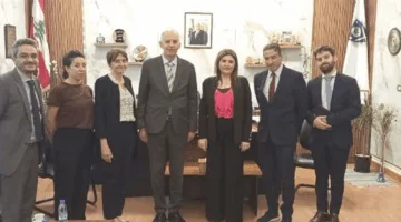 محافظة النبطية ناقشت مع السفير الفرنسي دعم جهود إعادة الإعمار في جنوب لبنان