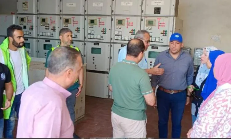 محطة مياه إمبابة تبدأ إجراءات الاعتماد كأول محطة تحمل بصمة كربونية معتمدة