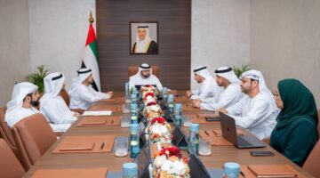 محمد بن حمد يجتمع مع رئيس مجلس إدارة غرفة الفجيرة
