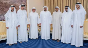 محمد بن حمد يستعرض مشروع نشر لعبة الشطرنج