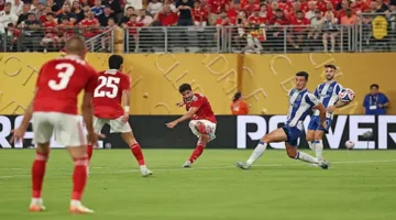 محمد بن رمضان يحقق أول هدف له مع الأهلي (فيديو)