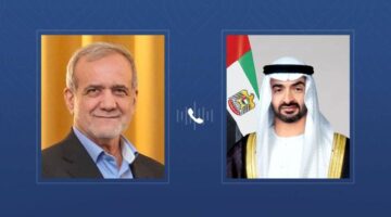 محمد بن زايد: الإمارات تواصل الجهود النشطة لتهدئة الأوضاع في المنطقة